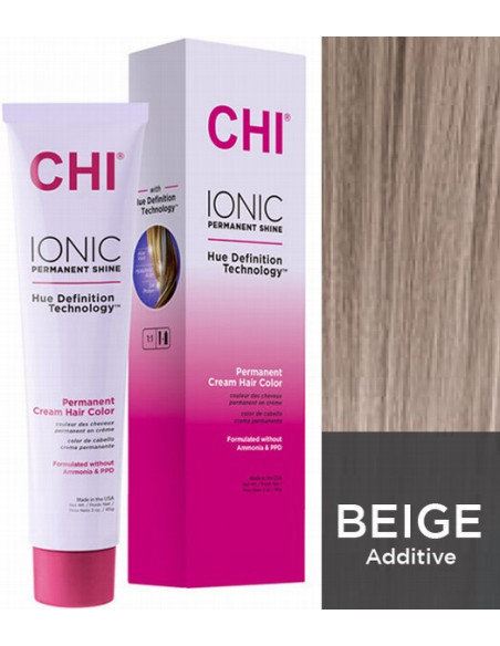 CHI IONIC Kestokiilto - BEIGE LISÄAINE 89g