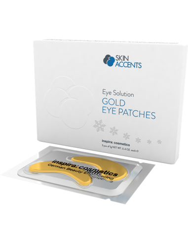 SKIN ACCENTS Kultaiset silmälaput