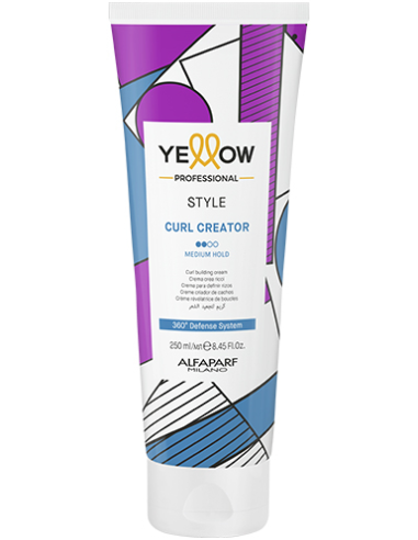 YELLOW STYLE CURL CREATOR keskivahva...