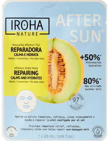 IROHA NATURE Kasvonaamio auringonoton...