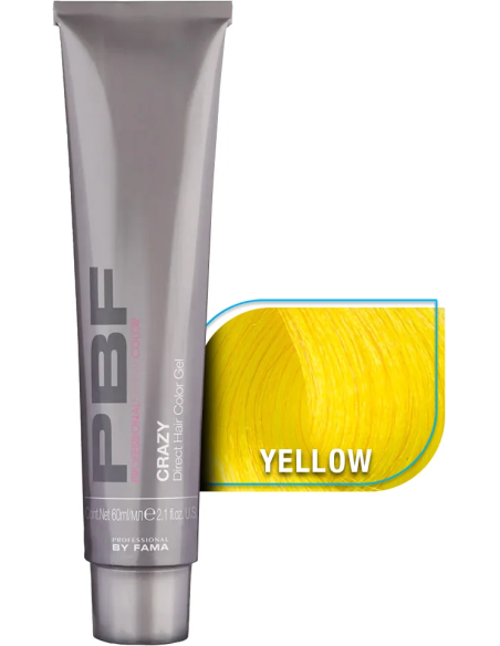 PBF COLOR CRAZY - Keltainen 60ml