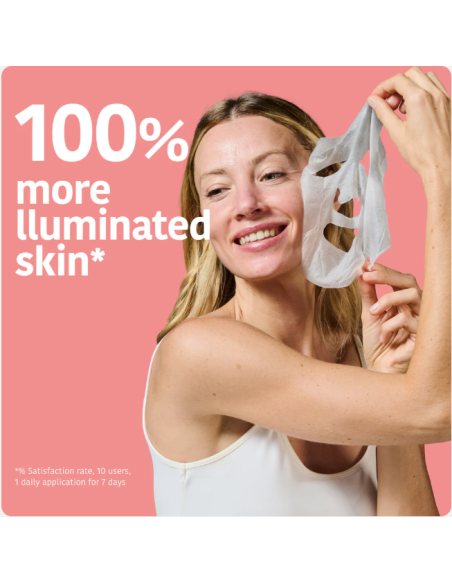IROHA NATURE Kasvonaamio hyaluronihapolla ja C-vitamiinilla 20ml