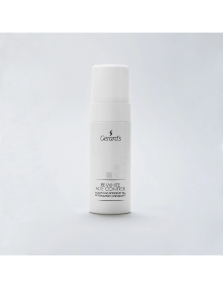 RE-WHITE AGE CONTROL Mikrokuorintavaahto kasvojen puhdistukseen, biostimuloiva 160ml