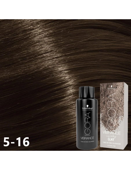 Schwarzkopf Igora Vibrance 5-16 Maanläheinen savi