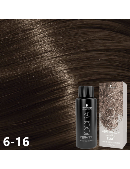 Schwarzkopf Igora Vibrance 6-16 Maanläheinen savi