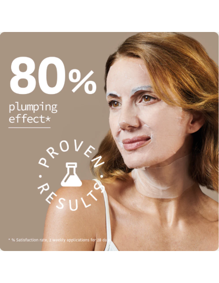 IROHA NATURE täytenaamio kasvoille ja kaulalle - Ikääntymistä ehkäisevä 23ml