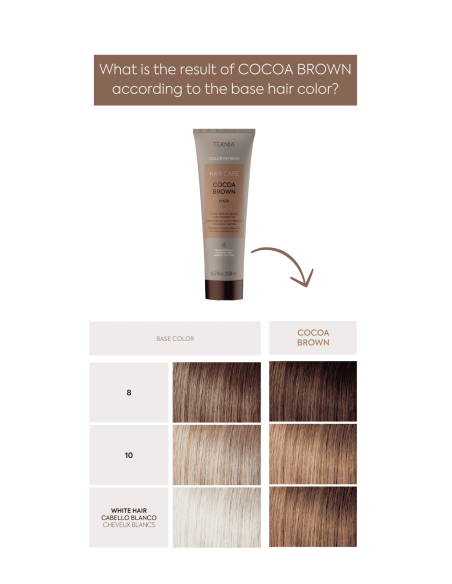 TEKNIA COLOR REFRESH - KAAKAORUSKEA Sävyttävä naamio 250ml