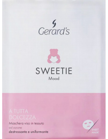 SWEETIE MOOD Kasvonaamio, kangas, rauhoittava, virkistävä 20ml