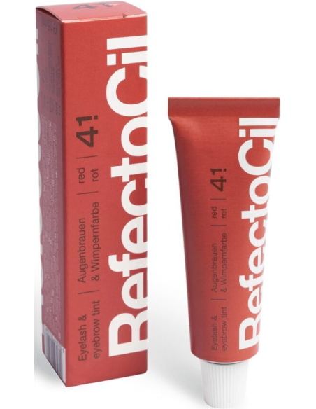 RefectoCil kulmakarvojen ja ripsien värjäys, punainen 4.1, 15ml