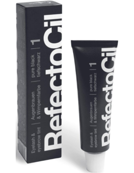 RefectoCil kulmakarva- ja ripsiväri, musta 1, 15ml
