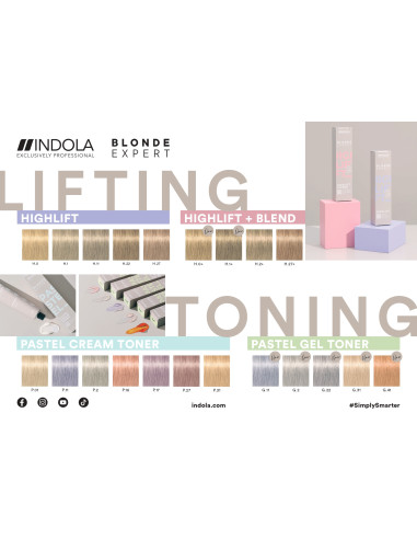INDOLA BLONDE EXPERT G.11 Pastel...