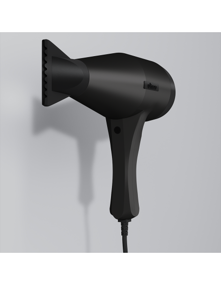 Notus Deluxe -hiustenkuivaaja, tehokas harjaton moottori, 5 nopeutta, 2000 W, 470 g