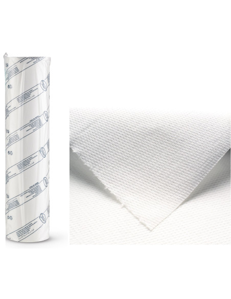 Sohvanpäällinen rullassa, 2-kerroksinen paperi, 60 cm x 50 m