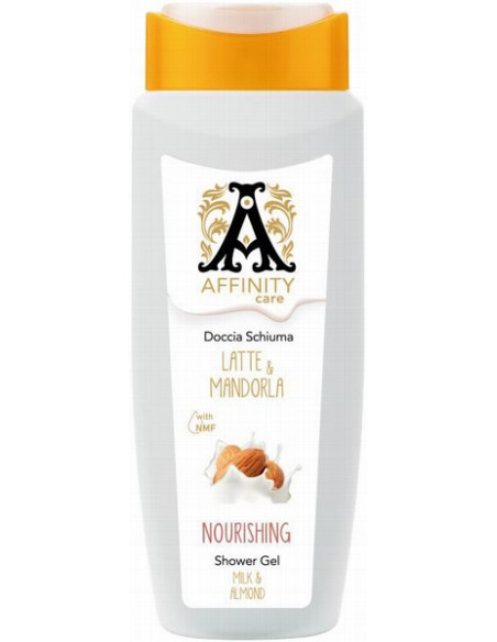 AFFINITY CARE -suihku- ja kylpygeeli RAVITSEVA (maito/manteli) 300ml