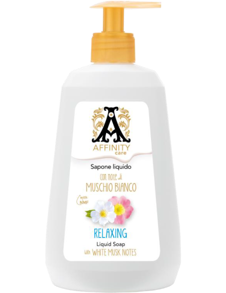 AFFINITY CARE Nestesaippua RELAXING (Valkoinen myski) 500ml