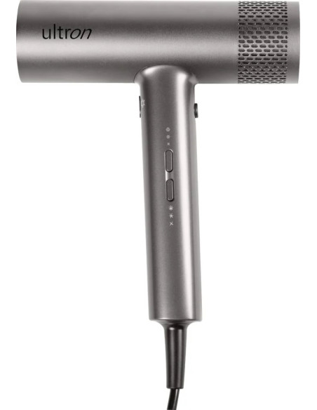 Borrum-hiustenkuivaaja, tehokas digitaalinen moottori, 3 nopeutta, 3 lämpötilatilaa, kylmä ilma, 2000 W, 460 g