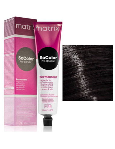 SOCOLOR Pre-Bonded 4N hiusväri 90ml
