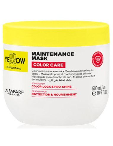 YELLOW COLOR CARE -naamio värjätyille...