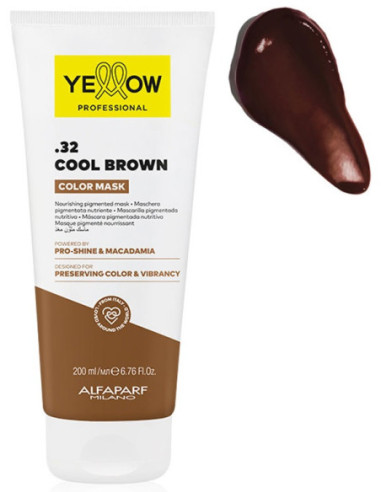 KELTAINEN sävyttävä naamio Cool Brown...