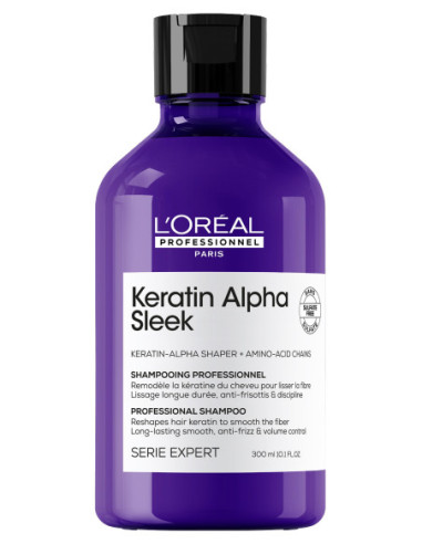 KERATIN ALPHA SLEEK -shampoo, 300ml