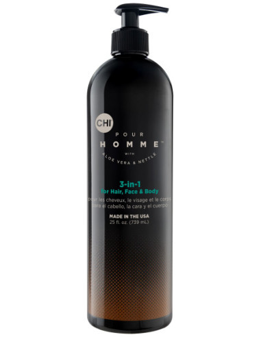CHI POUR HOMME 3-in-1 hiuksille,...