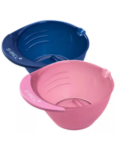 Sibel hiusvärikulhot, 2 kpl, pinkki...