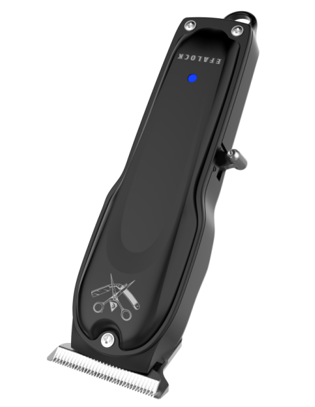 Efalock CLASSIC STYLE -rajatrimmeri, musta, ZERO-terä 0,0–0,3 mm:n leikkaukseen