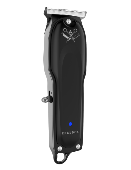 Efalock CLASSIC STYLE -rajatrimmeri, musta, ZERO-terä 0,0–0,3 mm:n leikkaukseen