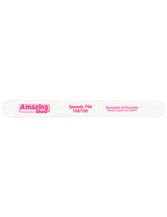 Nail file, 7'', white, pink...