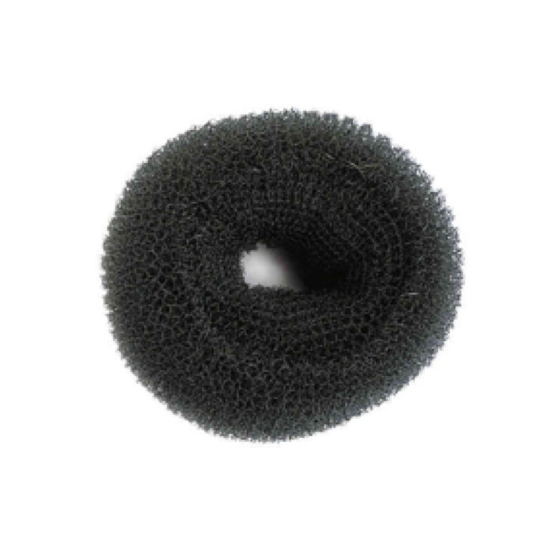 Hair bun,black,9cm,1piece.