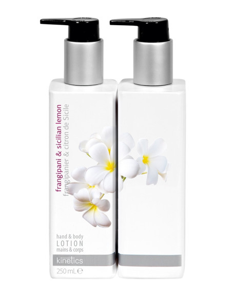 Hajustettu käsi- ja vartalovoide FRANGIPANI & SISILIALAINEN SITRUUNA 250ml