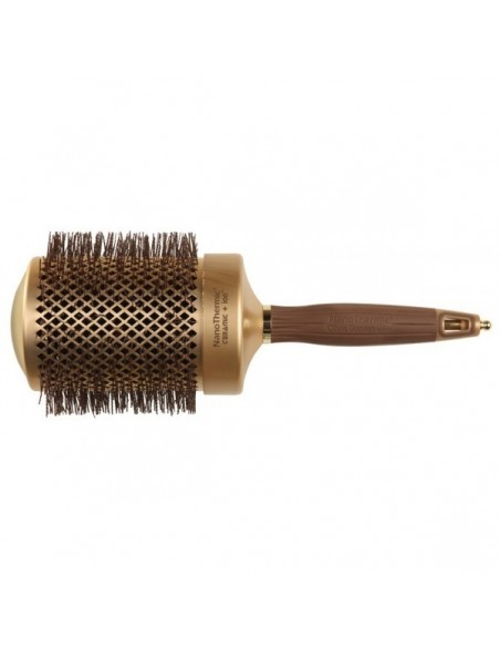 OLIVIA GARDEN Lämpöharja NANOTHERM THERMAL, keraaminen, ionisoiva, antistaattinen, Ø82 mm