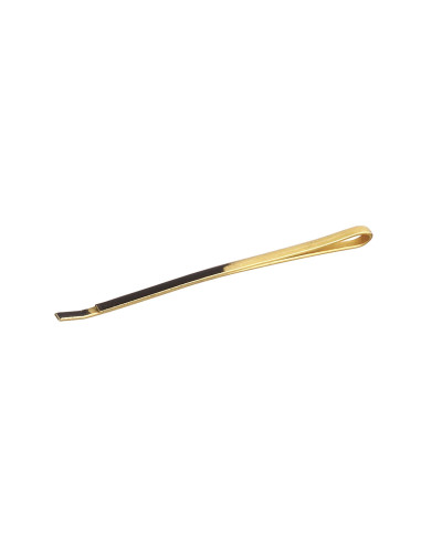 Hiuspinni, sileä, 70 mm, kulta, 100 kpl