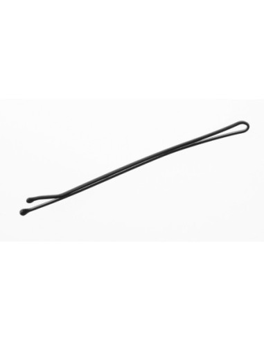 Hiuspinni, sileä, 60 mm, musta,...