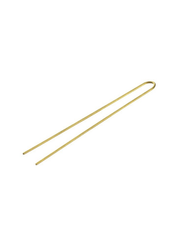 Bobby pins, smooth, 65mm, gold, 500g