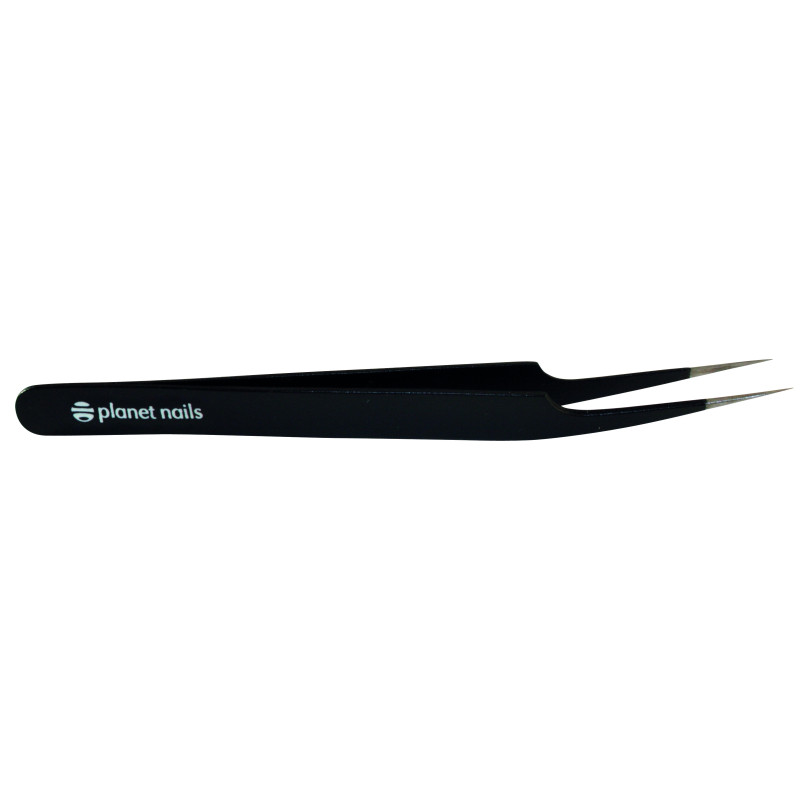 Teräväkärkiset pinsetit, mustat 13 cm.