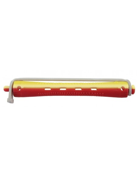 Kemiallisen permanentin rullat, pitkät, 91 mm, Ø 9 mm, punainen/keltainen, 12 kpl