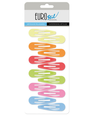 Hiuspinnikset, 7 cm, fluoresoivat, 12...