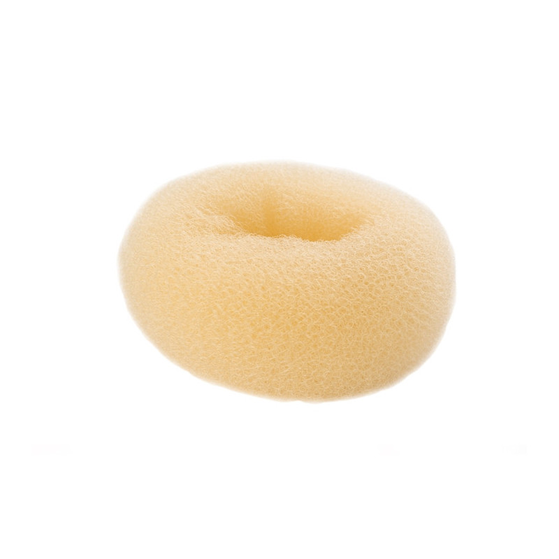 Hiussolmu, pyöreä, 4,5 cm, vaalea