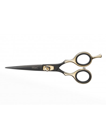 Kampaajan sakset BLACK&GOLDEN 5.5", partakoneen terä