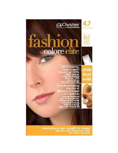 FASHION ELITE hair dye 4.7, chocolate 50ml+50ml+15ml