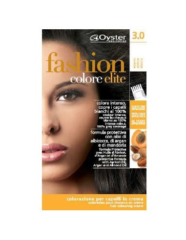 FASHION ELITE hair color 3.0, dark brown 50ml+50ml+15ml