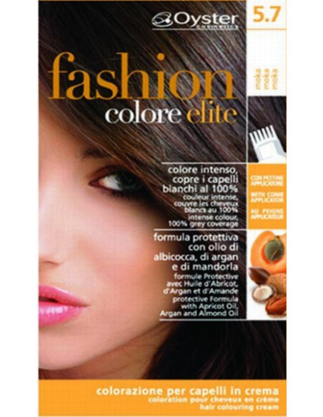Fashion Colore Elite kestovärjäyspakkaus 5.7 vaalea kaakaonruskea, 50+50+15 ml