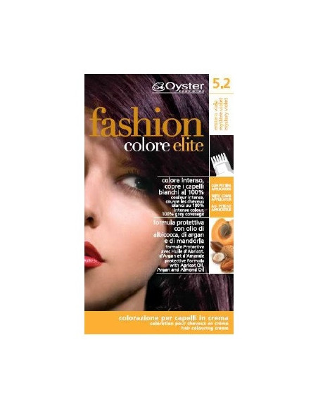 FASHION ELITE hiusväri 5.2, violetti 50ml+50ml+15ml