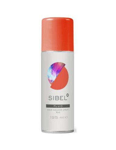 Hair color spray, red sparkle, 125ml