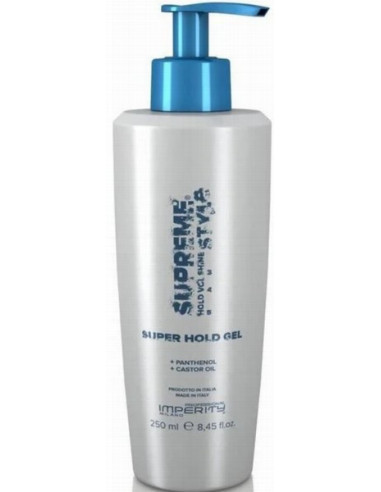 Supreme Style Super Hold Gel 250ml, for fixing the hair