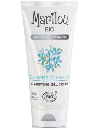 MARILOU BIO Krēms-gēls Sejai | Attīrošs | Nakts 50ml