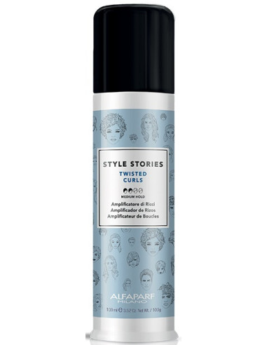 STYLE STORIES TWISTED CURLS Vidējas fiksācijas cirtu veidojošs krēms 100ml