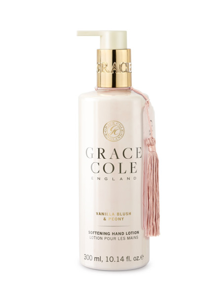 GRACE COLE Käsivoide (Vaaleanpunainen vanilja/pioni) 300ml