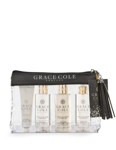 GRACE COLE Travel set (Nectarine Flowers/Grapefruit)